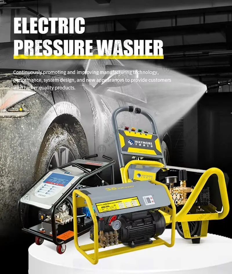 50Bar 900W 7L/Min Portable Electric Washing Machine